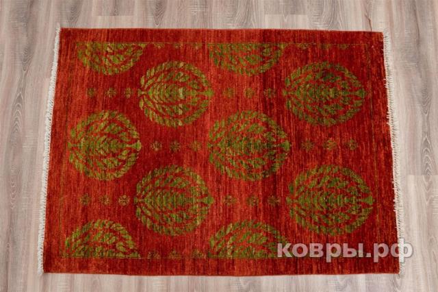 ковер ручной работы Пакистанский ковер ручной работы Чуби модерн 1.02x1.42м — фото 2