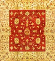 Афганский ковер ручной работы Чуби 1.89x1.98м