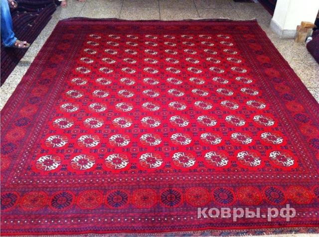 ковер ручной работы Афганский ковер ручной работы Белжик 2.76x3.33м — фото 2