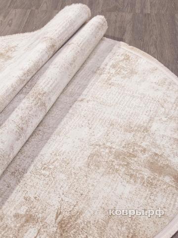 ковер KARMEN HALI LISSABON SI025B BROWN / BROWN Овал — фото 3