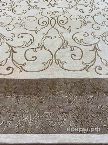 ковер ручной работы Китайский ковер ручной работы из шелка и шерсти 2.44x1.68 — фото 4