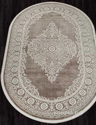 ковер KARDELEN MARMARIS 26468A CREAM / D.BEIGE Овал — фото 2