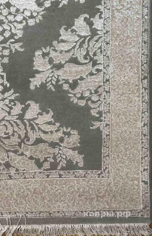 ковер ручной работы Индийский ковер ручной работы из шелка и шерсти 1.55x0.92 — фото 4