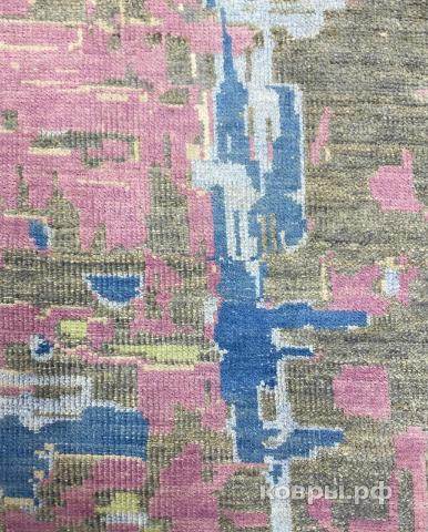 ковер ручной работы Шелковый Афганский ковер ручной работы 4.12x3 — фото 2