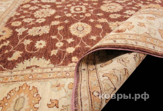 ковер ручной работы Шерстяной Афганский ковер ручной работы Сhoubi (Чуби) 2.68x1.68 — фото 5