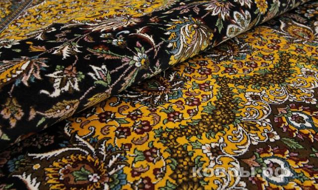 ковер ручной работы Шелковый Китайский ковер ручной работы Hereke (Хереке) 3.2x2.52 — фото 4