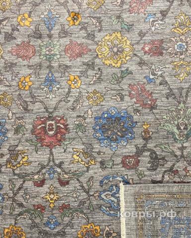 ковер ручной работы Шелковый Афганский ковер ручной работы Сhoubi (Чуби файн)  3.05x2.44 — фото 3