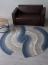 ковер Ковер KARMEN HALI SAFIR 00836T GREY / BLUE Круг