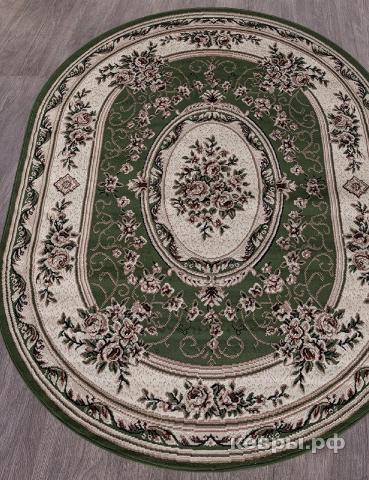ковер MERINOS GAVANA 5444 GREEN Овал — фото 2