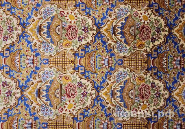 ковер ручной работы Шелковый Китайский ковер ручной работы 2.79x1.87 — фото 2