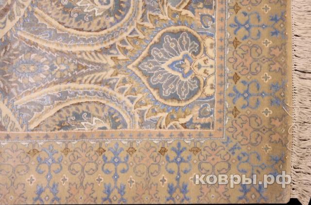 ковер ручной работы Индийский ковер ручной работы из шелка и шерсти Rajkumar (Ражкумар) 2.39x1.7 — фото 3