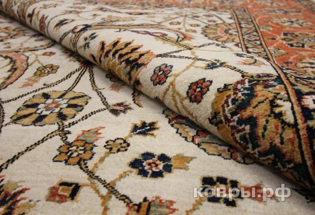 ковер ручной работы Афганский ковер ручной работы из шелка и шерсти Bidjar (Биджар) 2.84x1.95 — фото 5