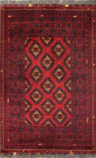 Шерстяной Афганский ковер ручной работы Hamamadi (Хамамади) 1.47x1