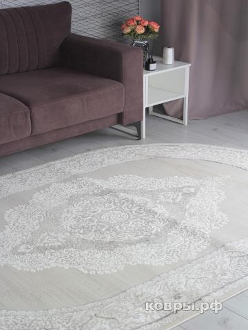 ковер Ковер EFOR LUCCI P156A L.GRAY / L.GRAY Овал — фото 3