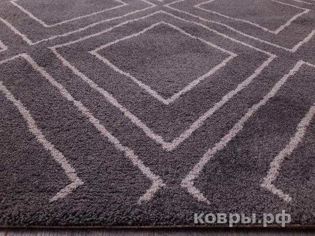 ковер Devos Caby Ambiance 81223 anthracite-silver — фото 5