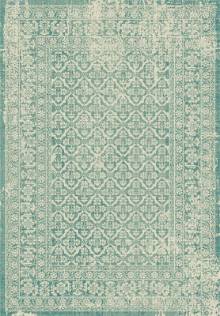 Низковорсовый зелёный ковёр Vintage 22209 644 Низковорсовый зелёный ковёр Vintage 22209 644