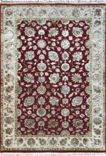 Индийский ковер ручной работы из шелка и шерсти Agra (Агра)  1.37x1.88