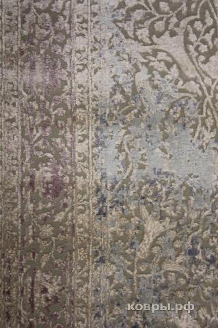 ковер ручной работы Индийский ковер ручной работы из шелка и шерсти 2.36x1.69 — фото 2