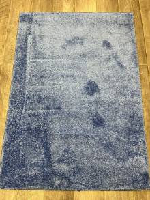 Коврик № 664 , синий  ,размер 1 на 1,4 метра