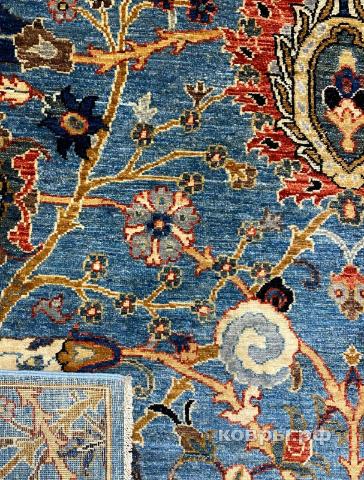 ковер ручной работы Шелковый Афганский ковер ручной работы Bidjar (Биджар)  2.74x1.85 — фото 4