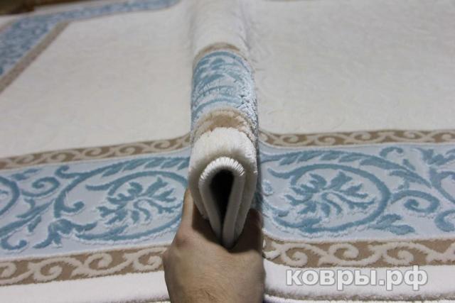 ковер KARMEN HALI HUNKAR 08058T BLUE / WHITE — фото 5