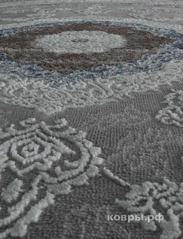 ковер KARMEN HALI ARMINA 03874A BLUE / BLUE Круг — фото 3