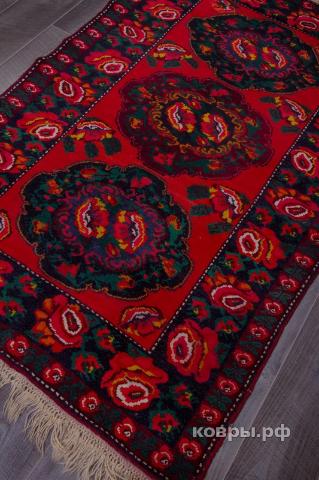 ковер ручной работы Дагестанский ковер ручной работы Роза 1.21x2.2м — фото 4