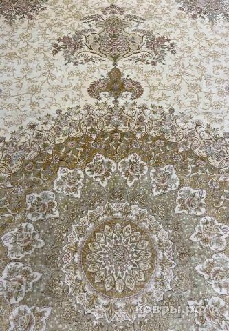 ковер ручной работы Шелковый Китайский ковер ручной работы 5.6x3.7 — фото 5