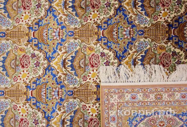 ковер ручной работы Шелковый Китайский ковер ручной работы 2.79x1.87 — фото 3