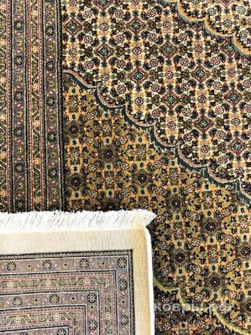 ковер ручной работы Индийский ковер ручной работы из шелка и шерсти Mahi (Махи) 4.1x3 — фото 2