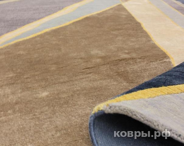 ковер ручной работы Индийский ковер ручной работы из шелка и шерсти 3.61x2.79 — фото 3