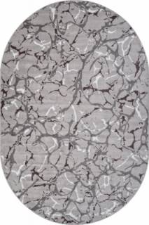 Ковер Ковер SILVER F389 GRAY Овал Ковер Ковер SILVER F389 GRAY Овал