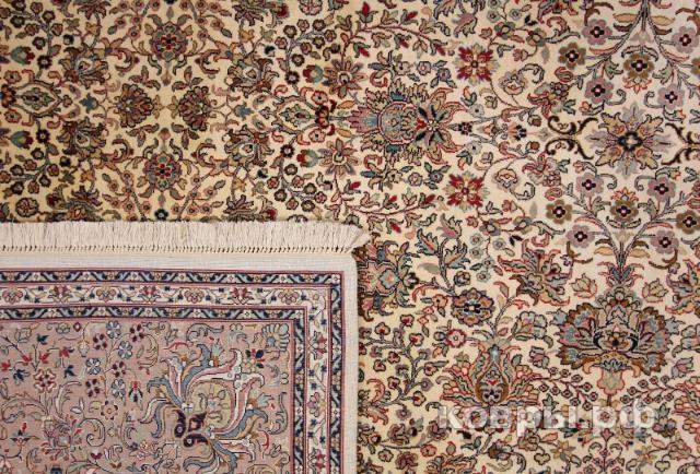 ковер ручной работы Шелковый Индийский ковер ручной работы Kashmir (Кашмир)  3.46x2.44 — фото 3