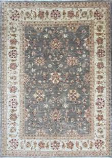 Шелковый Афганский ковер ручной работы Сhoubi (Чуби) 2.8x2