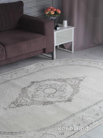 ковер Ковер EFOR LUCCI P156A L.GRAY / L.GRAY Овал — фото 4