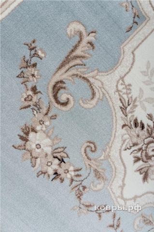 ковер Merinos Valencia Deluxe 4015 l.blue-brown — фото 7