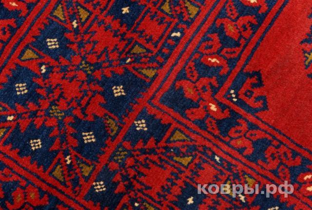 ковер ручной работы Пакистанский ковер ручной работы Афгани 1.01x1.44м — фото 10