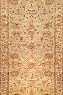 Афганский ковер ручной работы Чуби 1.26x3.07м