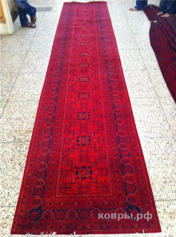 ковер ручной работы Афганский ковер ручной работы Белжик 0.95x4.84м — фото 2