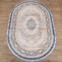 Ковер Ascona 4112A ACIK MAVI FLOS / ACIK MAVI FLOS овал