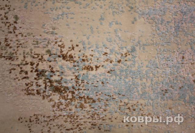 ковер ручной работы Индийский ковер ручной работы из шелка и шерсти 4.33x3.1 — фото 2