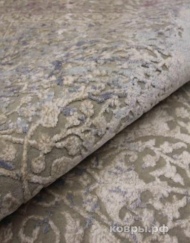 ковер ручной работы Индийский ковер ручной работы из шелка и шерсти 2.36x1.69 — фото 3