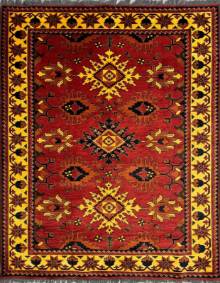 Шерстяной Афганский ковер ручной работы Merinos (Меринос) 2.01x1.55