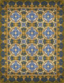Шелковый Афганский ковер ручной работы Susane (Сюзане) 3.15x2.46