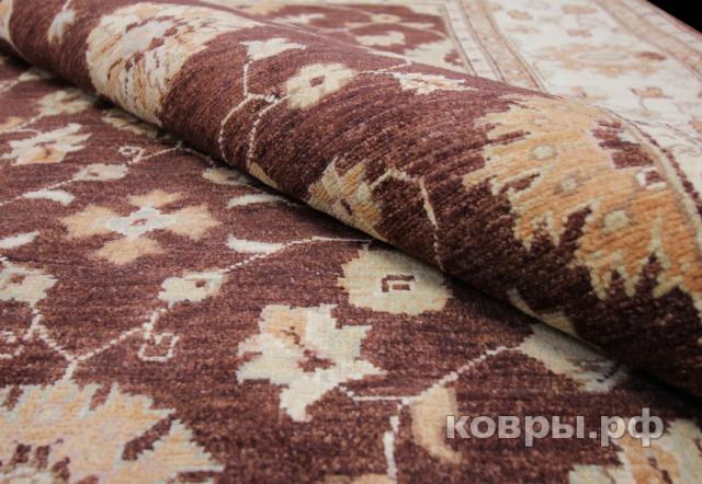 ковер ручной работы Шерстяной Афганский ковер ручной работы Сhoubi (Чуби) 2.68x1.68 — фото 7