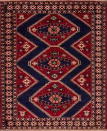 Пакистанский ковер ручной работы Ширван 1.57x1.8м