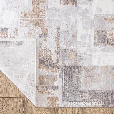 ковер Турция Arius 3474 LIGHT GRAY овал — фото 2