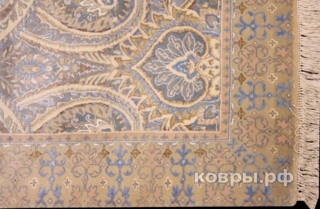 ковер ручной работы Индийский ковер ручной работы из шелка и шерсти Rajkumar (Ражкумар) 2.39x1.7 — фото 5