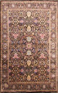 Индийский ковер ручной работы из шелка и шерсти Agra (Агра) 2.39x1.72