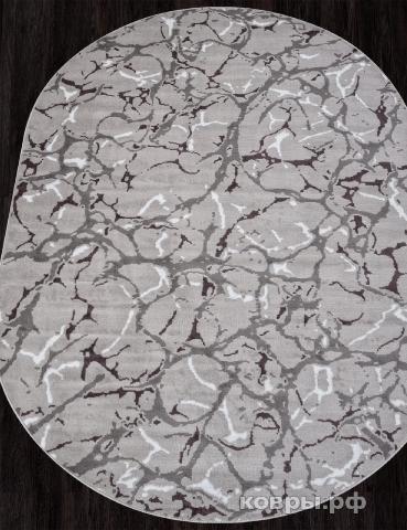ковер Ковер MERINOS SILVER F389 GRAY Овал — фото 2
